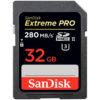 Thẻ nhớ Sandisk Extreme Pro SDHC UHS-II Card 32GB Speed up to 280 Mb/s