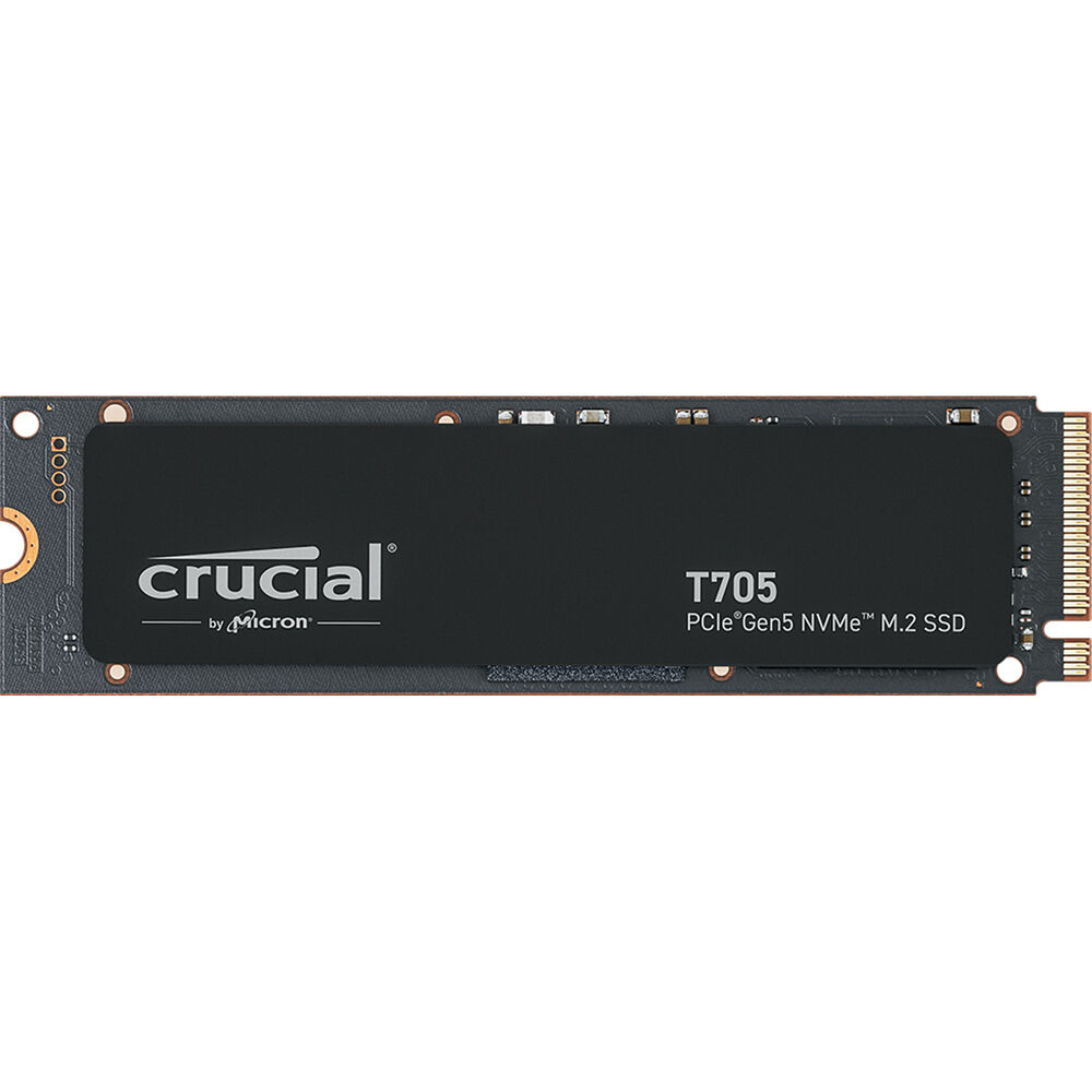 Crucial 2TB T705 NVMe PCIe 5.0 M.2 Internal SSD (CT2000T705SSD3)