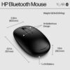 Chuột không dây HP 240 Black Bluetooth_3V0G9AA
