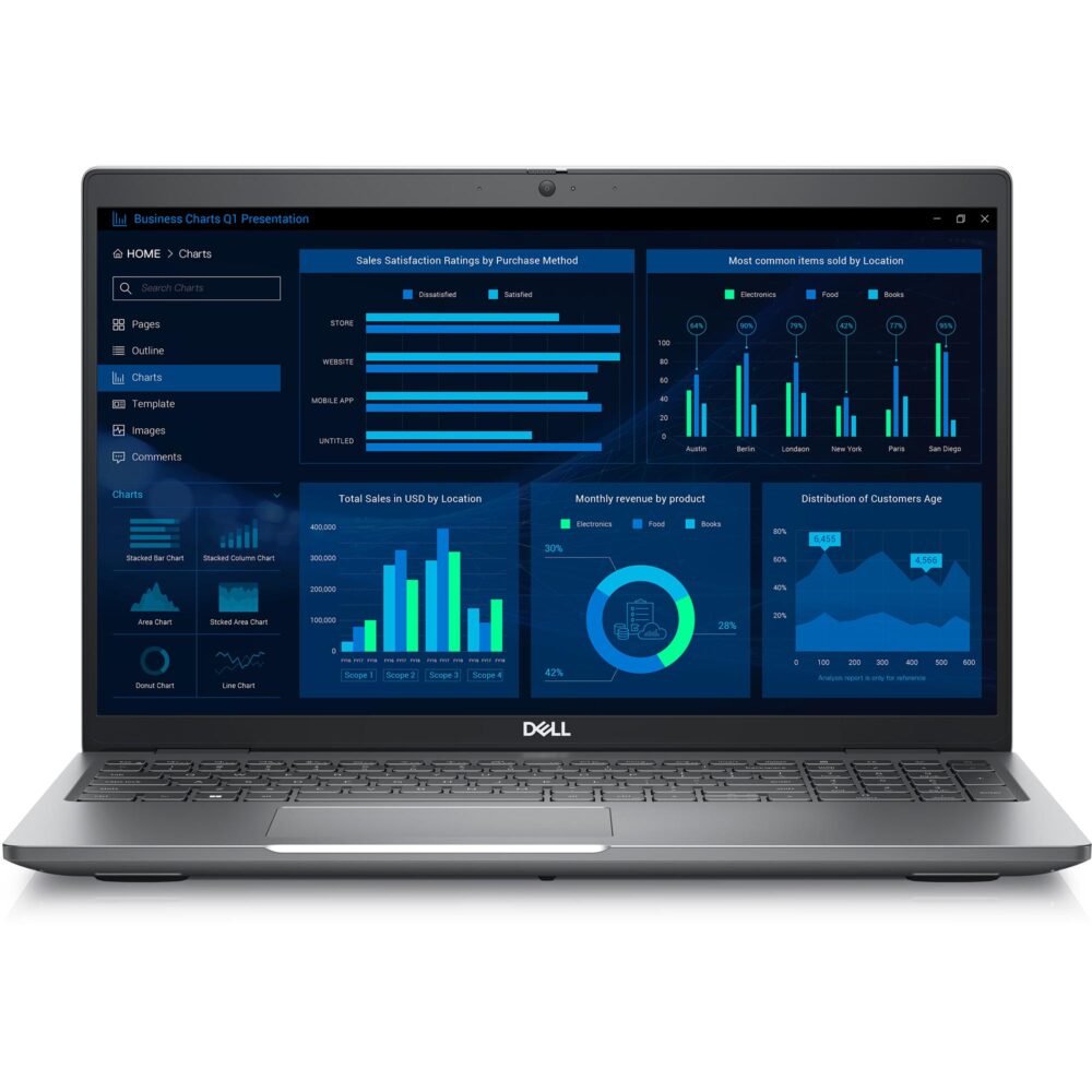 Laptop Dell Mobile Precision Workstation 3581 (i9-13900H, 16GB, 512GB, 15.6″ FHD, Ubuntu)