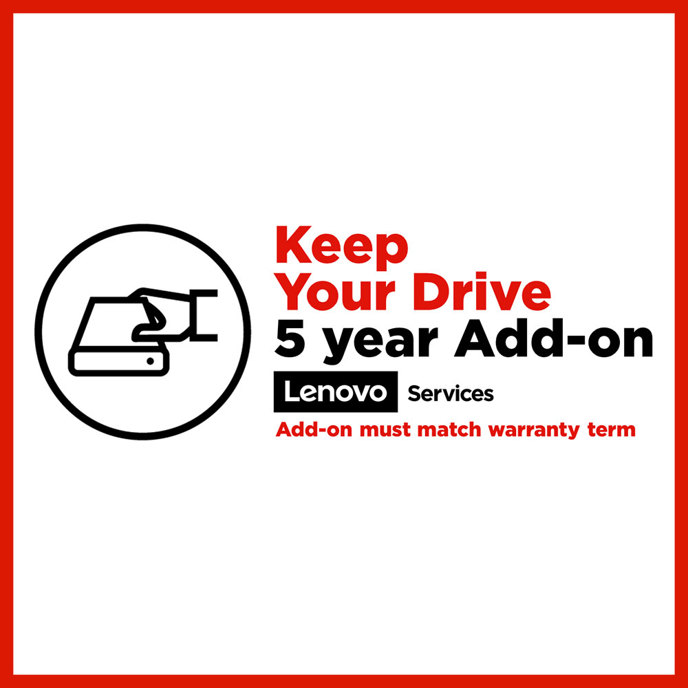 Gói bảo hành Lenovo ThinkPad X1 - Gói giữ ổ cứng 5Y (5Y Keep Your Drive Add On) 5PS0K18170
