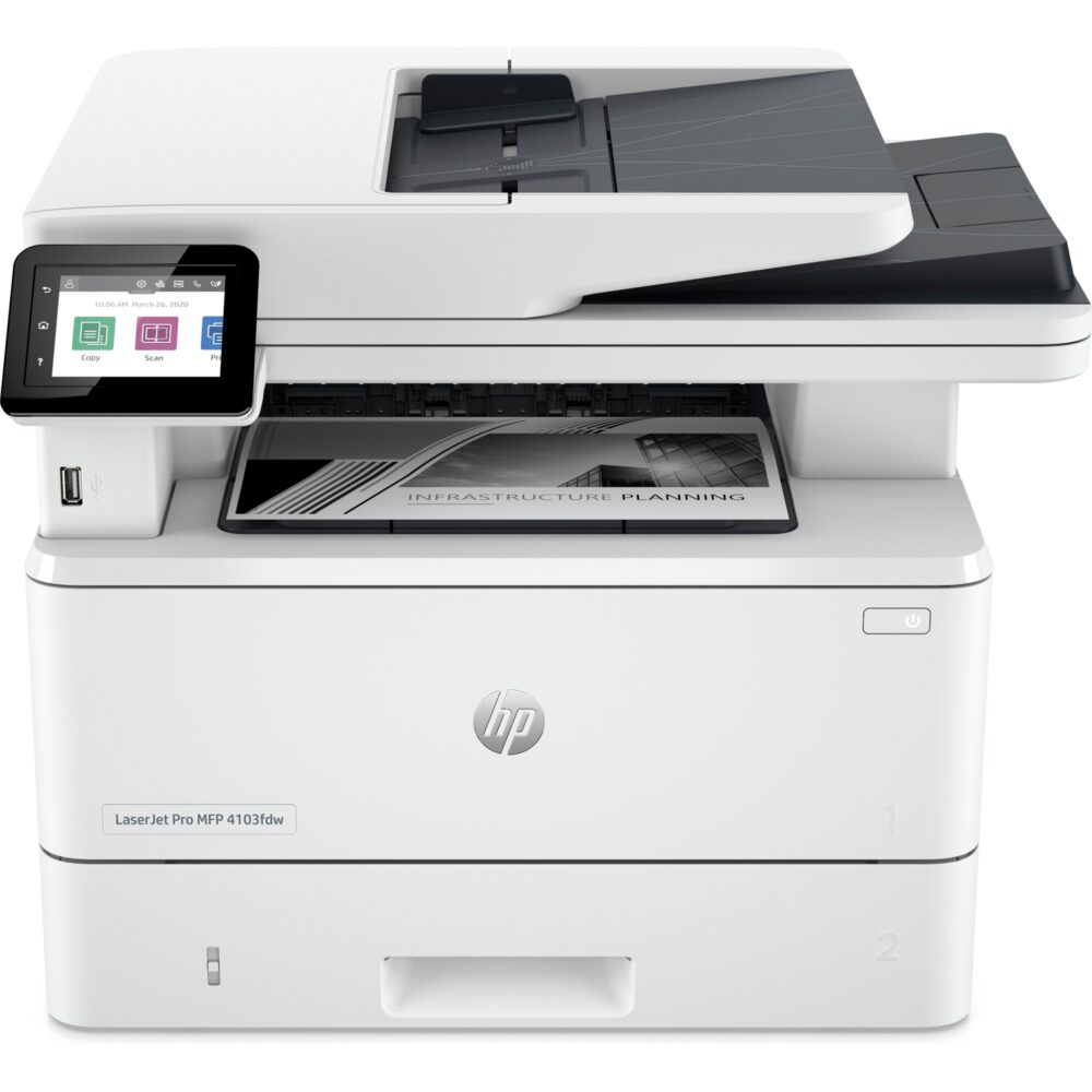 Máy in (Printer) HP LaserJet Pro MFP 4103fdw - 2Z629A